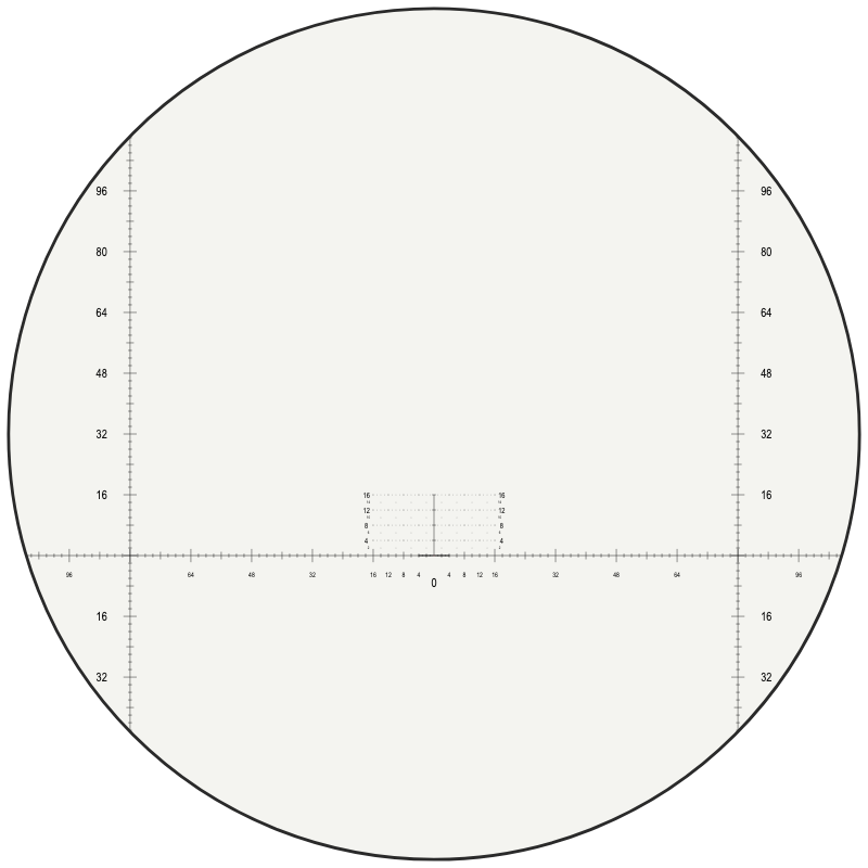 Nightforce MOA-XTs™ reticle