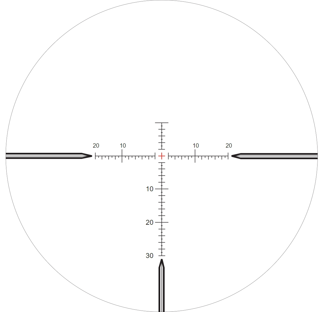 Nightforce Nightforce MOAR F1 30 MOA reticle