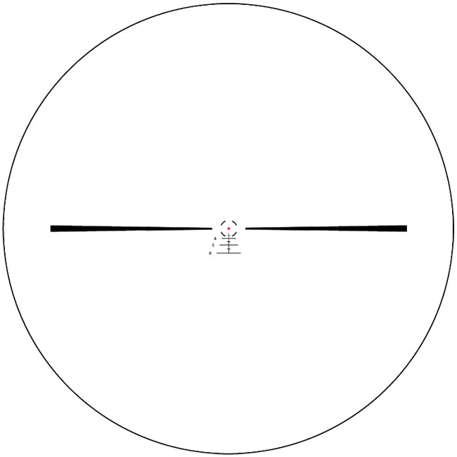 Nightforce FC-3G reticle