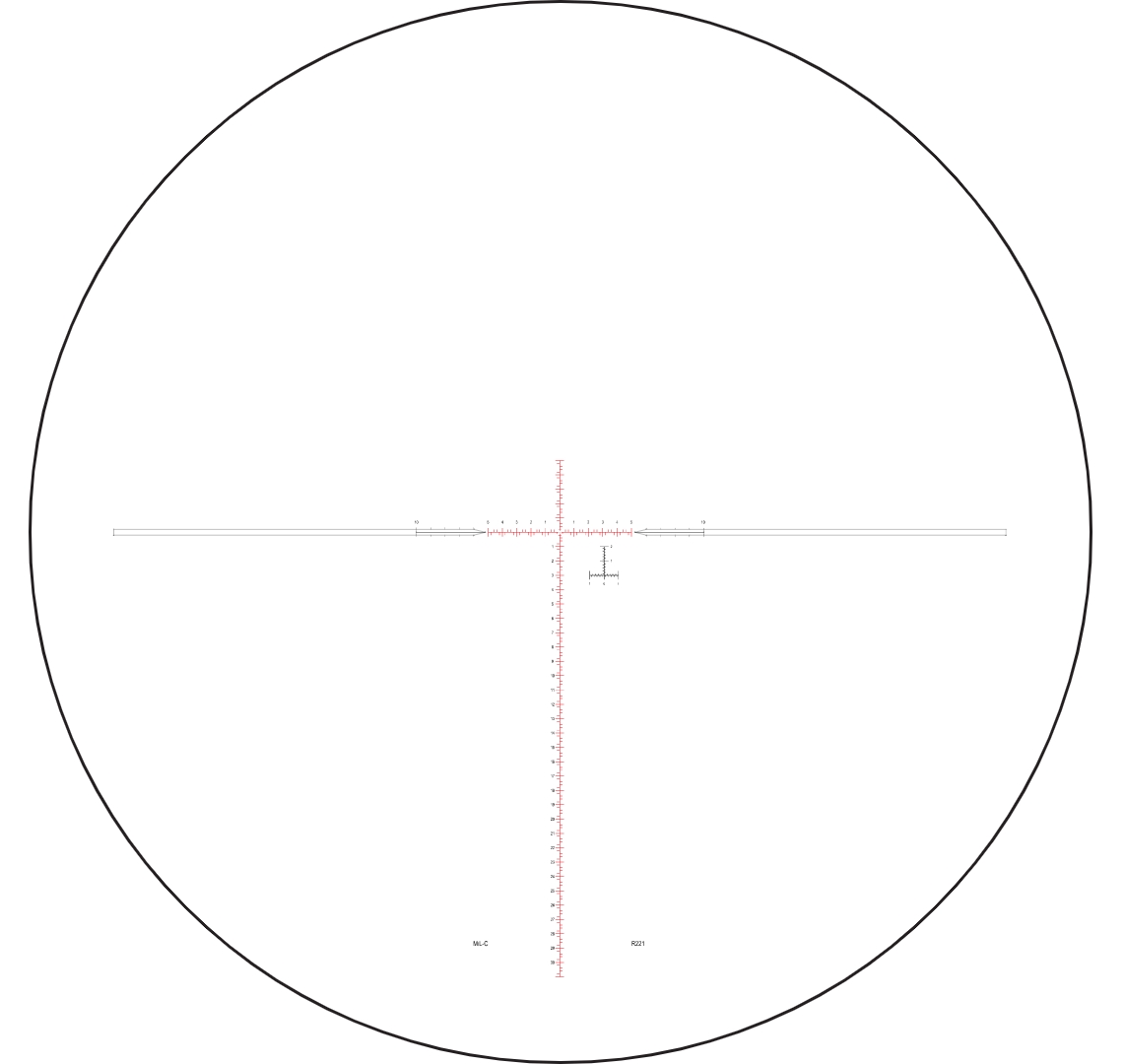 Nightforce Nightforce MIL-C F1 reticle