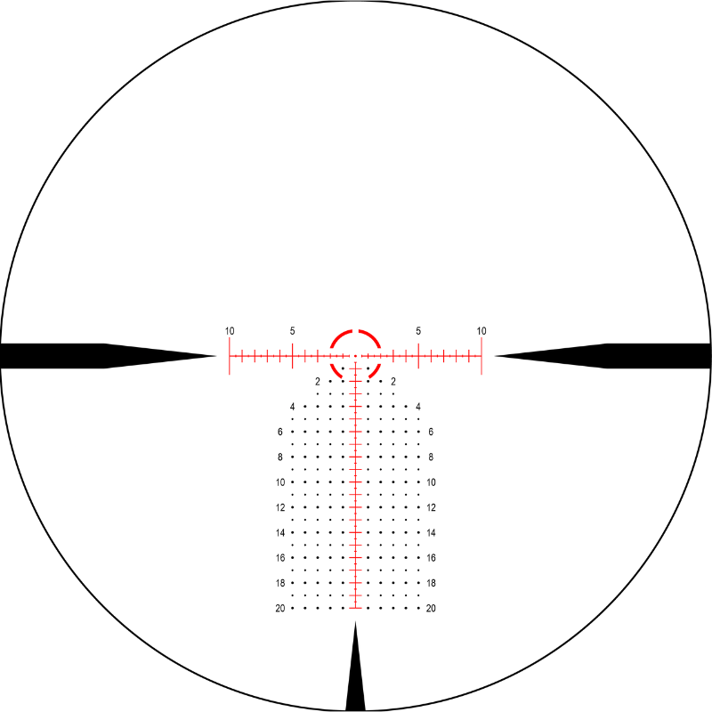 Nightforce FC-MRx™ reticle