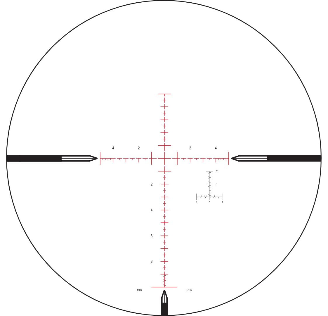 Nightforce Nightforce MIL-R 10 Mils reticle