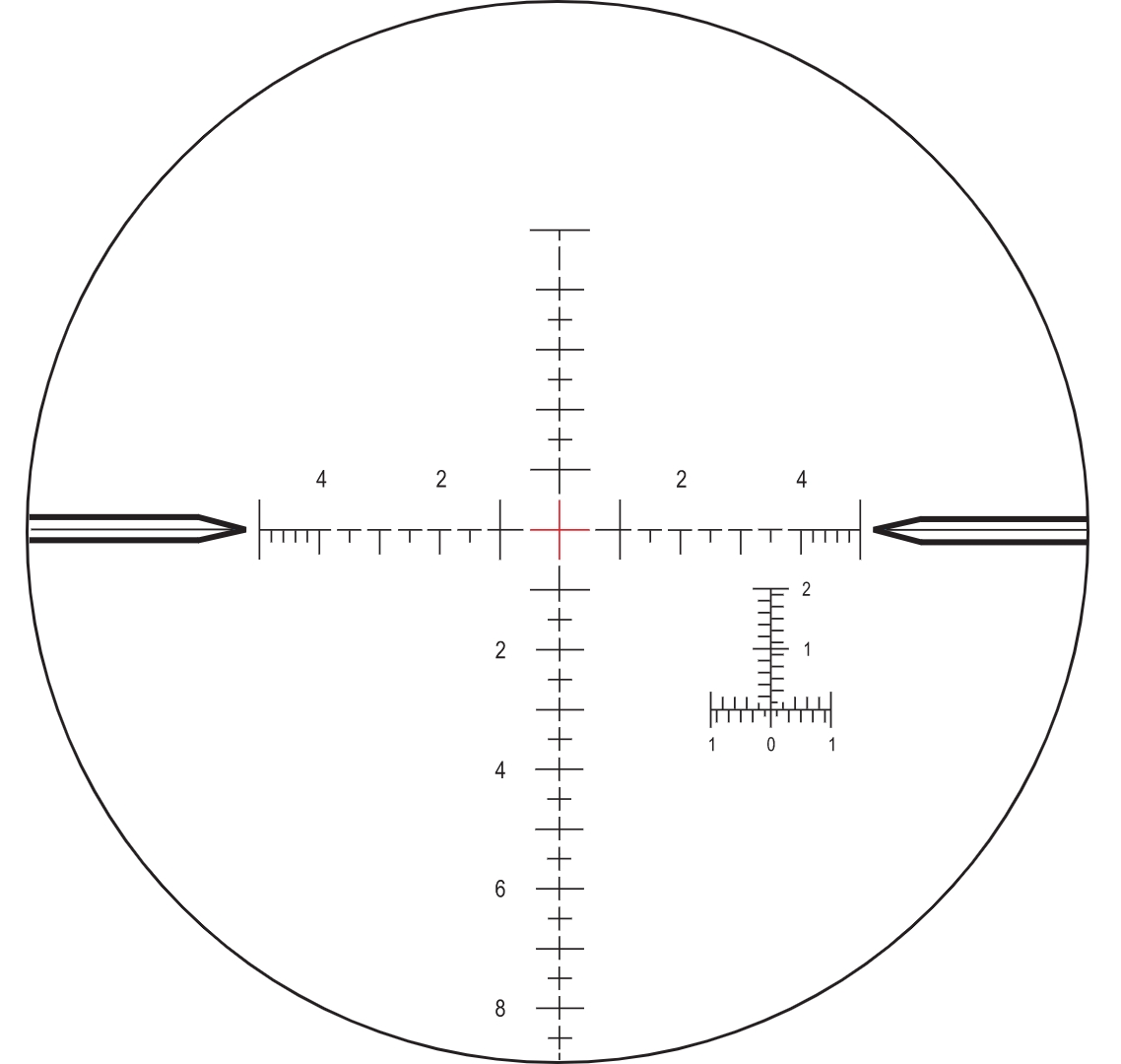 Nightforce Nightforce MIL-R SHV F1 reticle