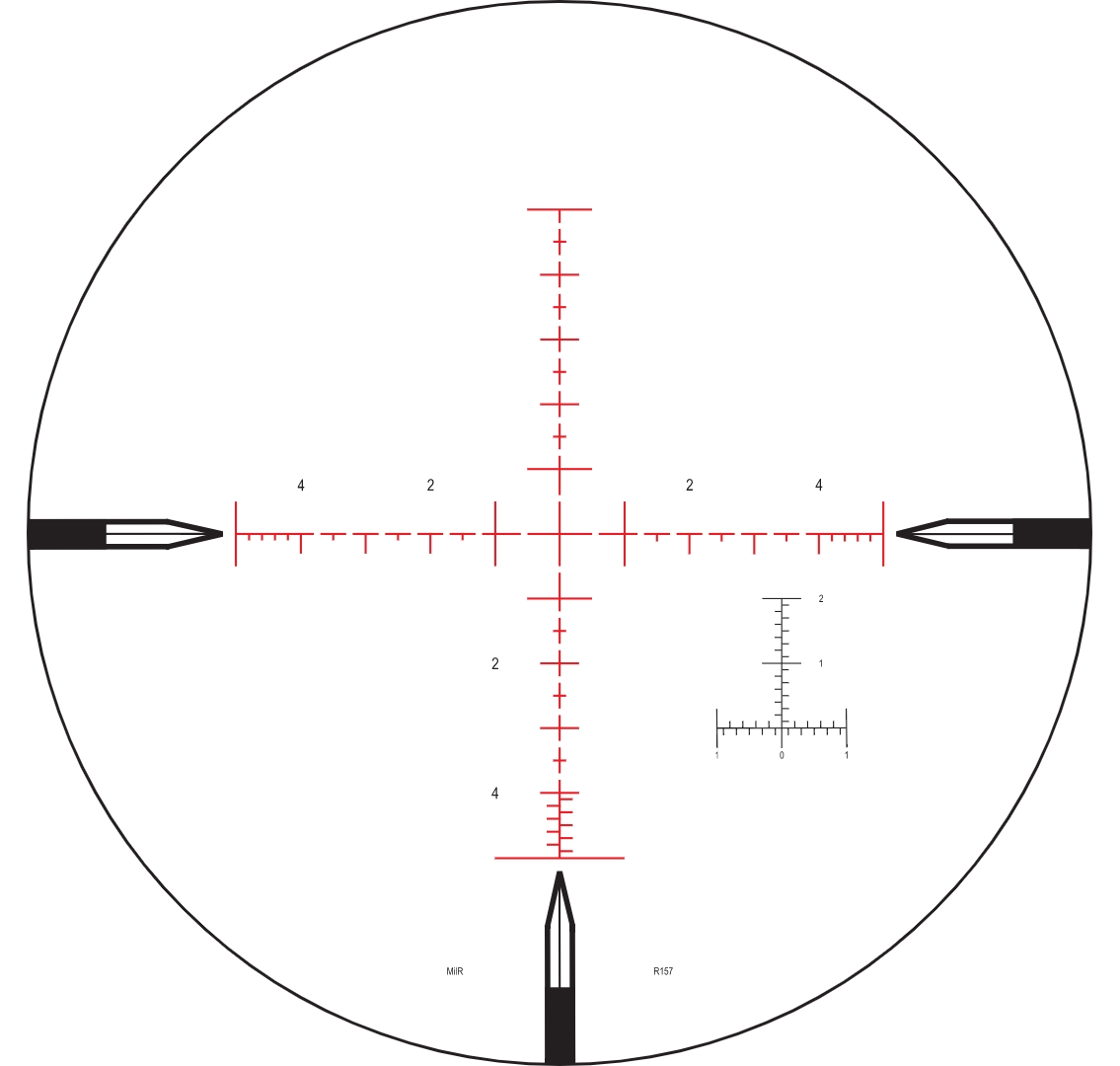 Nightforce Nightforce MIL-R 5 Mils reticle