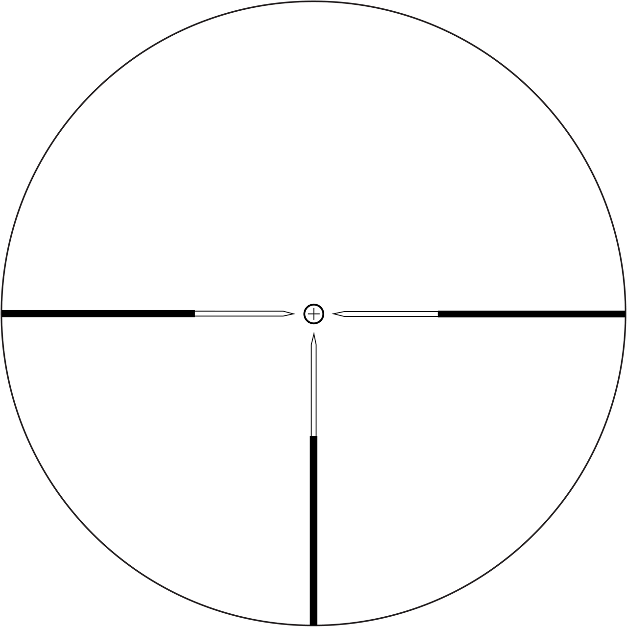 Nightforce SR-2 reticle