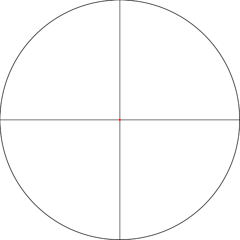 Nightforce FVR-1™ reticle