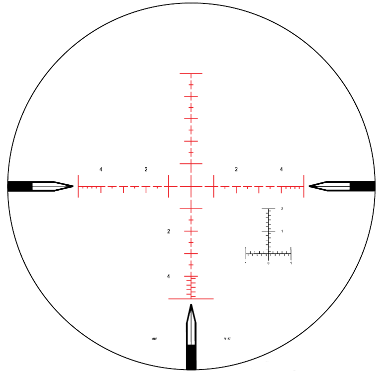 Nightforce Nightforce MIL-R reticle reticle