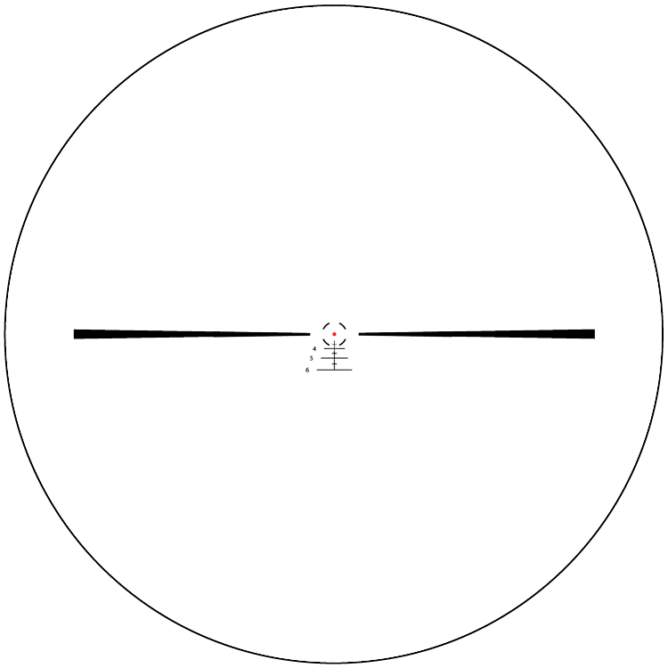 Nightforce FC-3G reticle