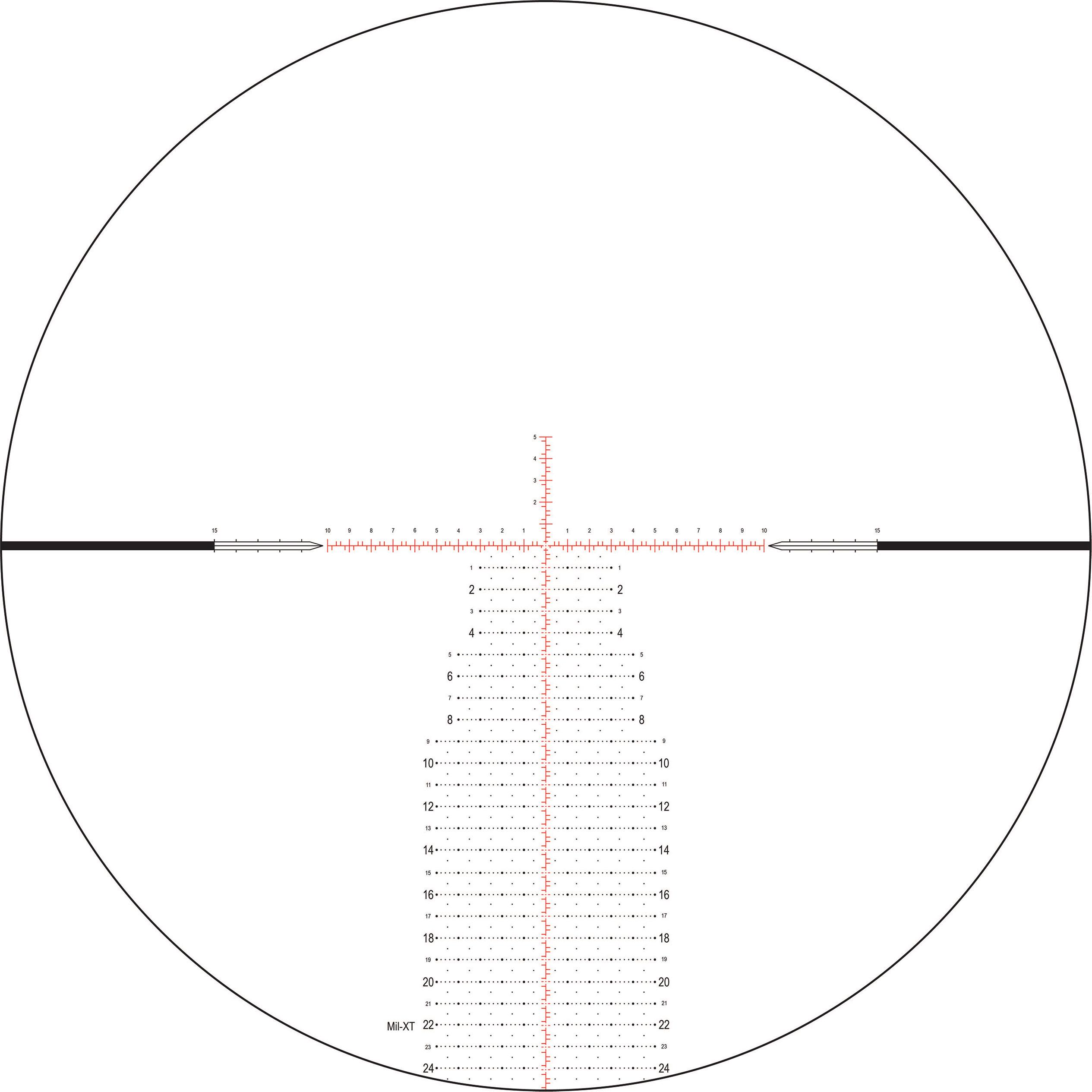 Nightforce Nightforce MIL-XT reticle reticle
