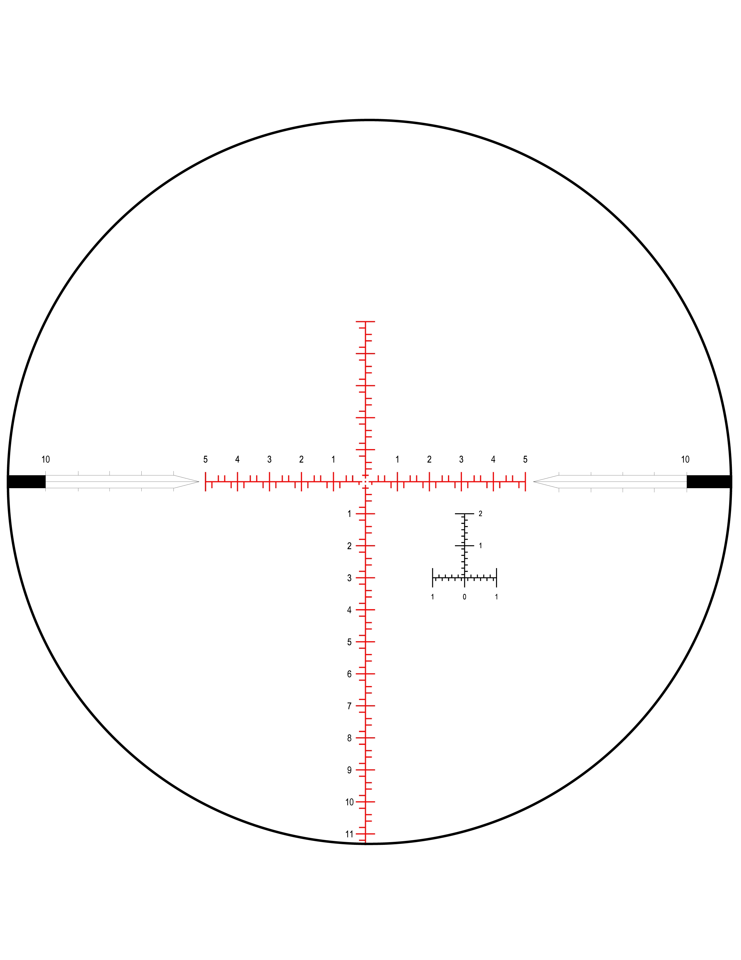 Nightforce Nightforce NX8 4-32×50 F1 MIL-C reticle reticle