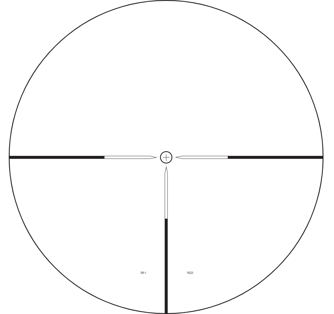 Nightforce Nightforce SR-1 reticle