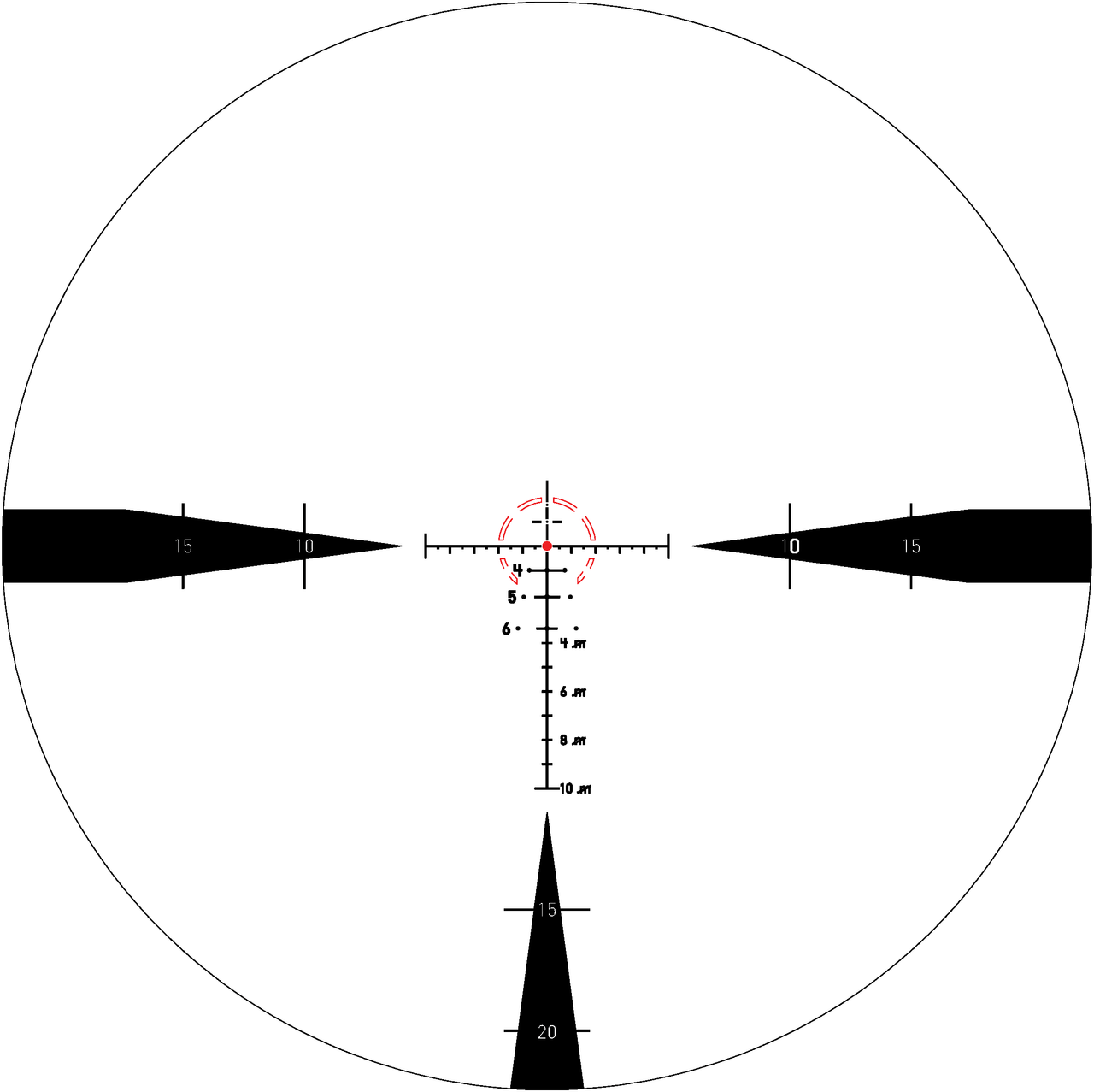 Nightforce HORUS TREMOR8™-M reticle