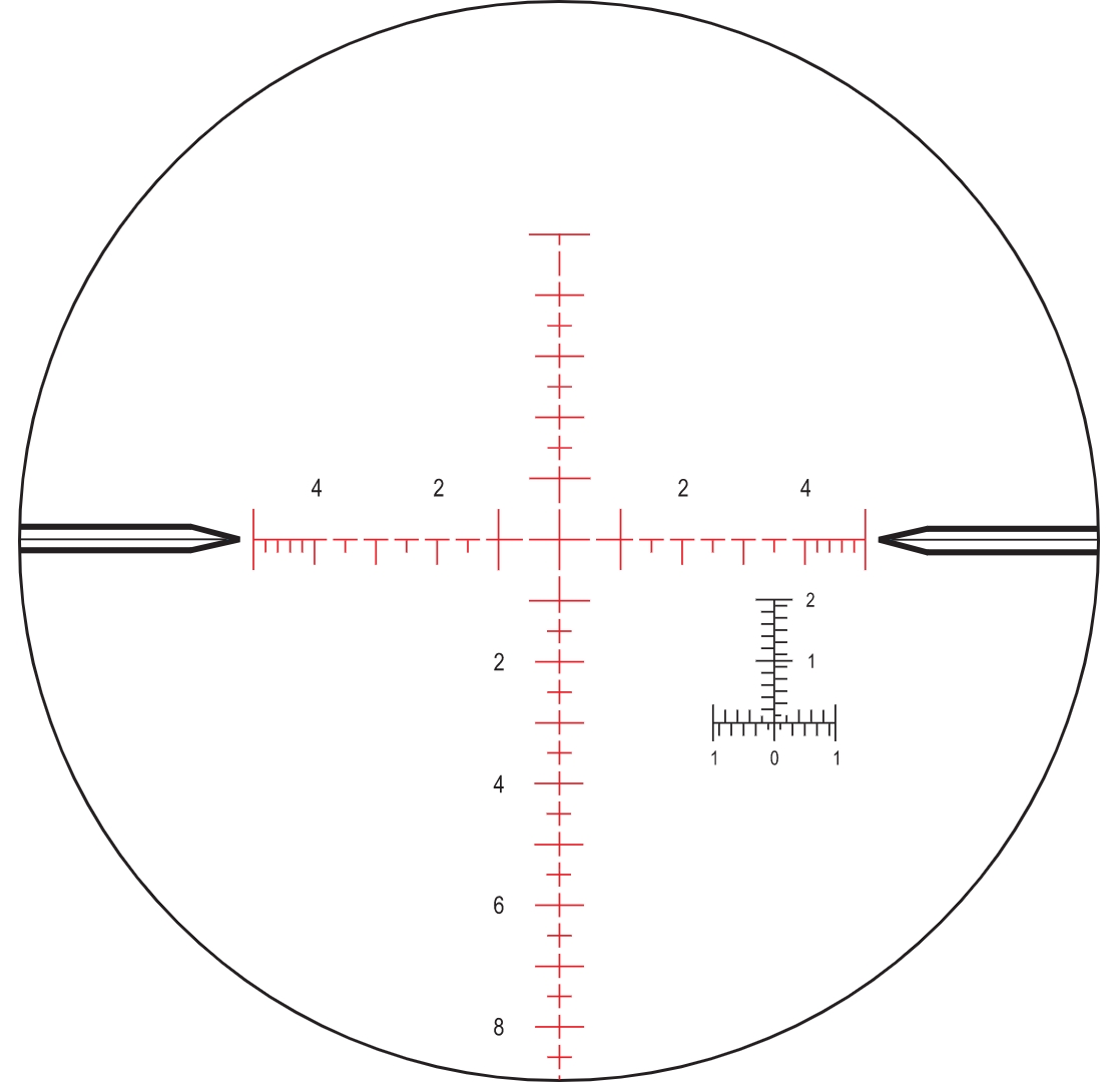 Nightforce Nightforce MIL-R F1 reticle