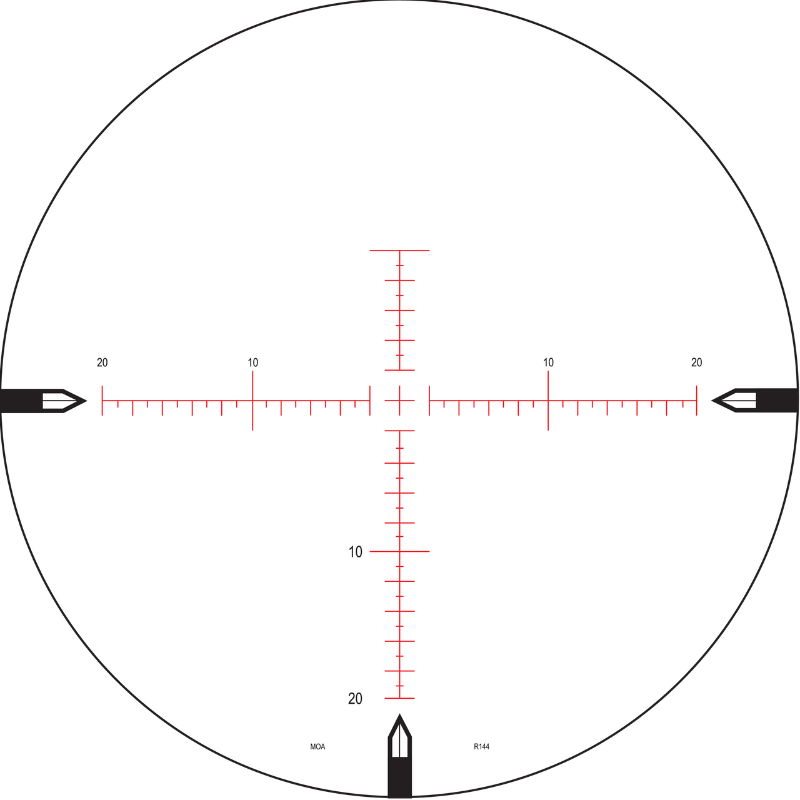 Nightforce MOAR™ - 20 reticle