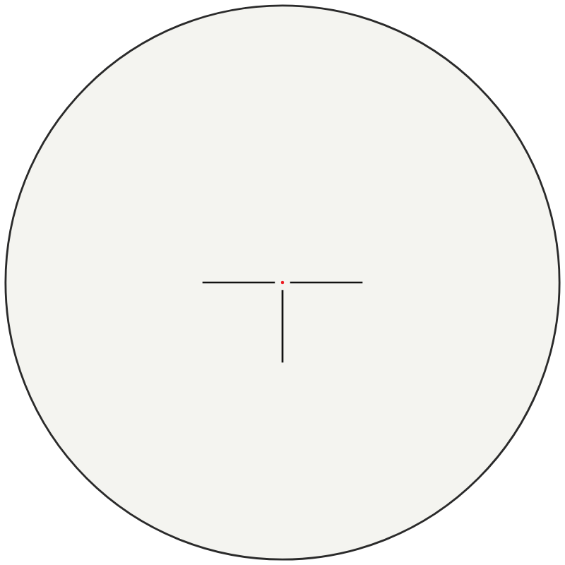 Primary Arms T-Dot reticle