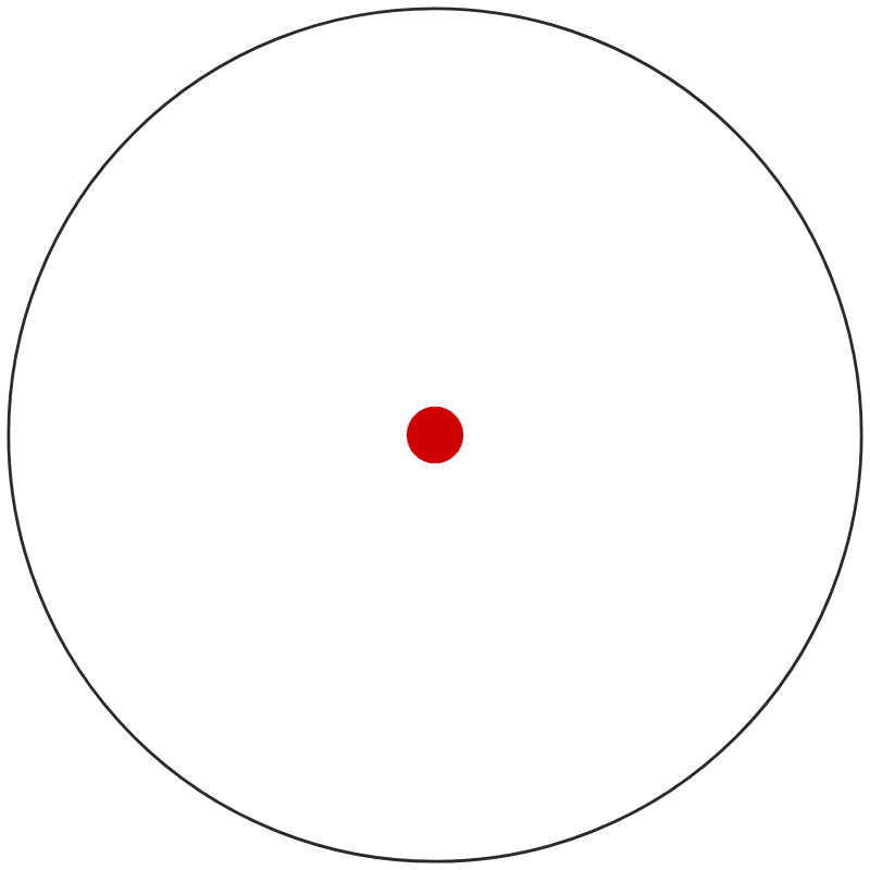 Primary Arms 4 MOA Dot reticle