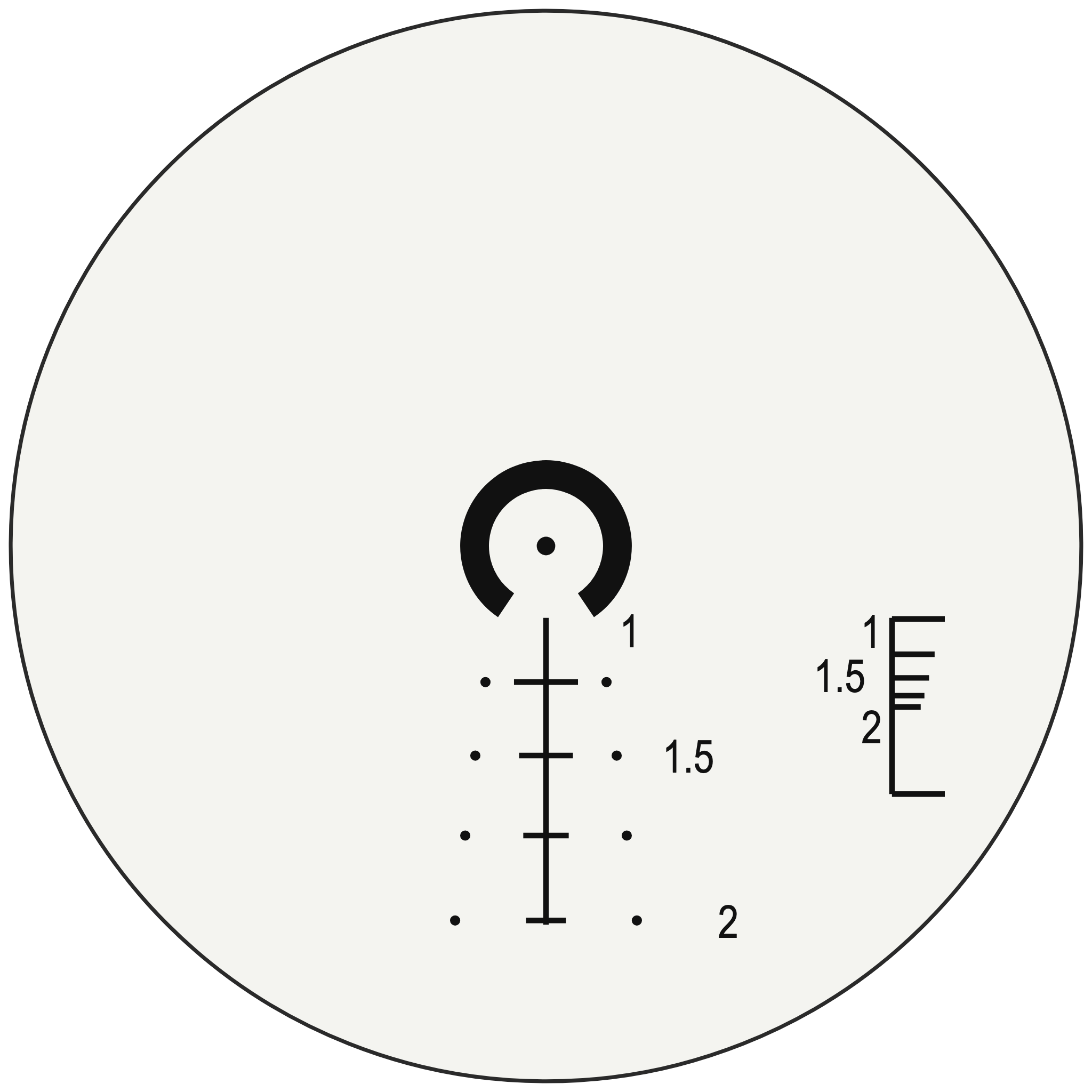Primary Arms ACSS 22lr reticle