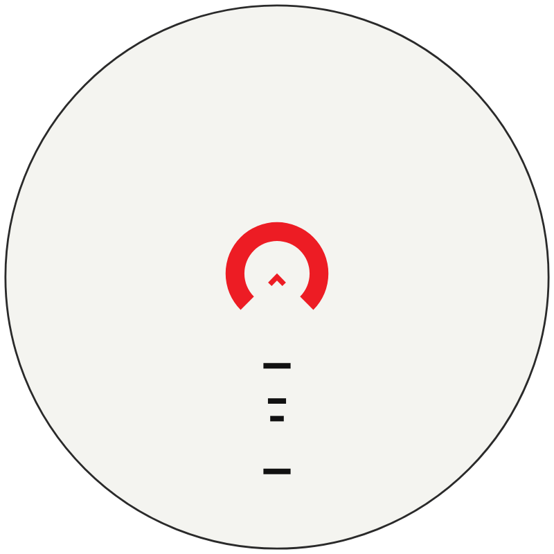 Primary Arms ACSS Cyclops reticle