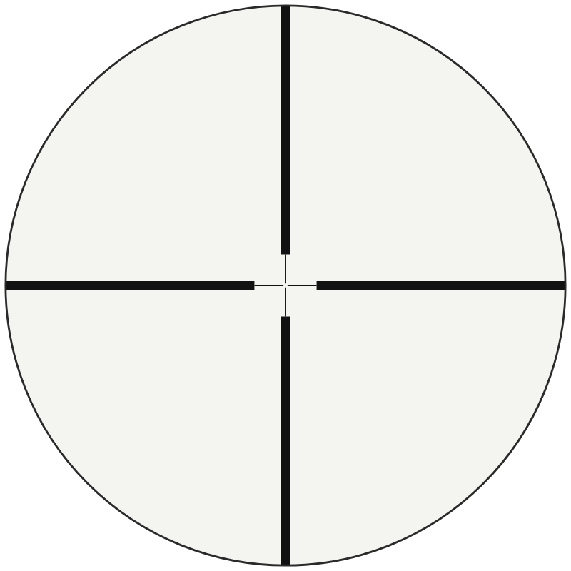 Primary Arms Duplex reticle