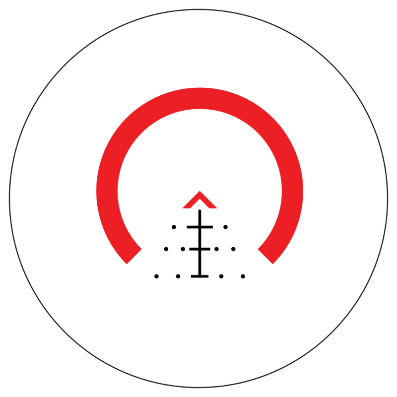 Primary Arms ACSS Raptor 7.62x39/300 BLK reticle