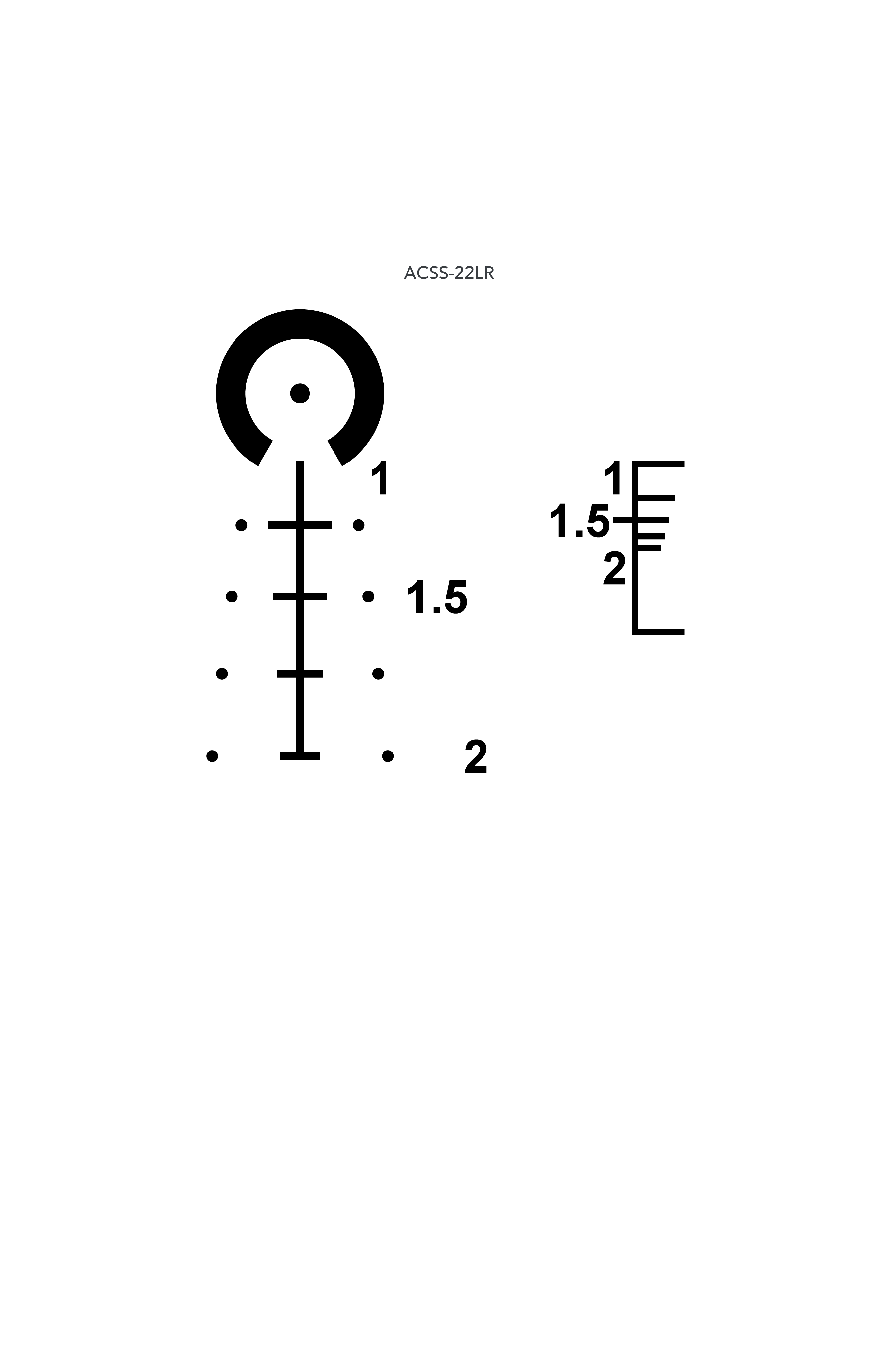 Primary Arms ACSS 22LR reticle