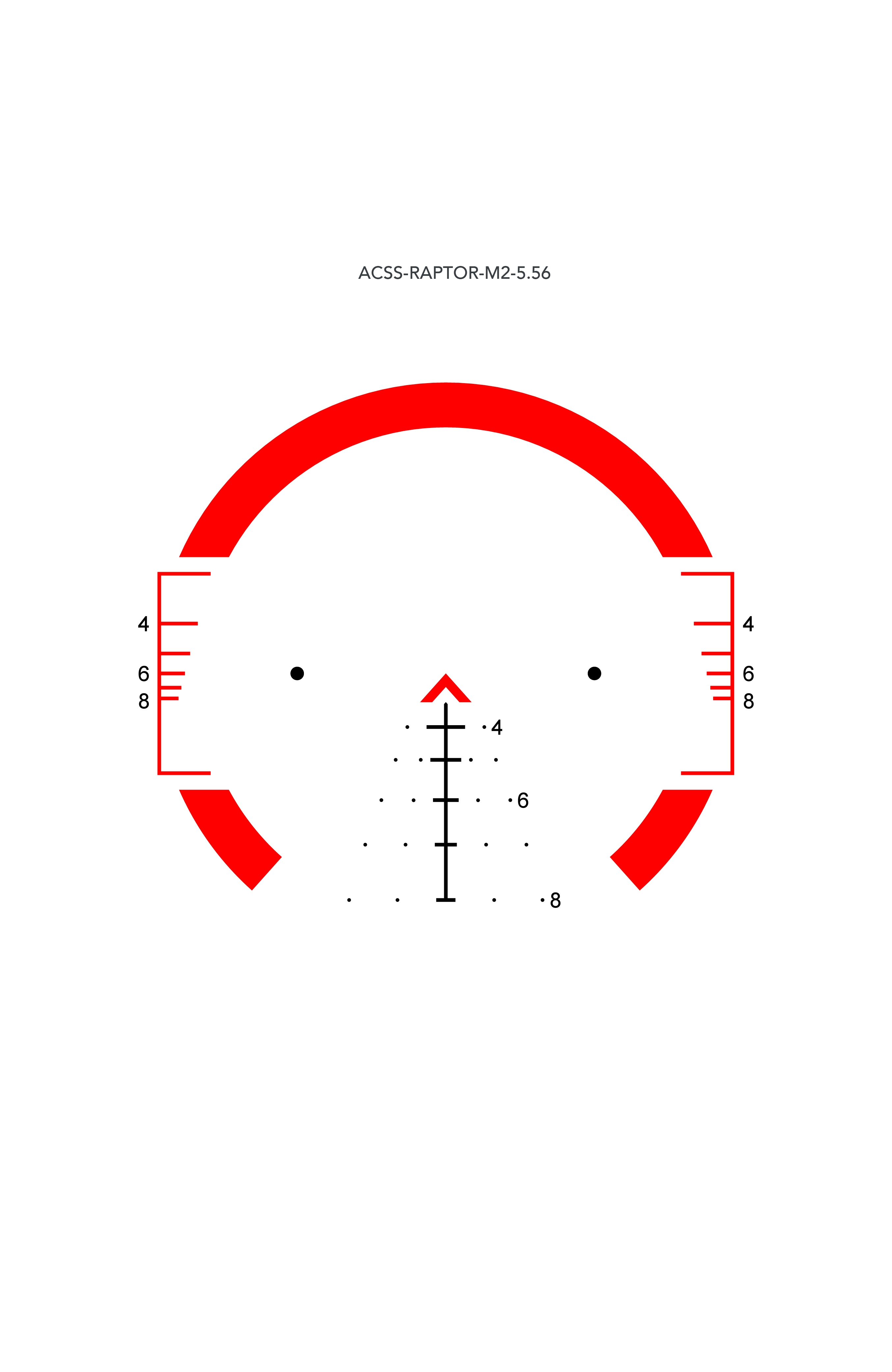 Primary Arms Primary Arms Platinum 1-8×24 ACSS Raptor M2 5.56 reticle