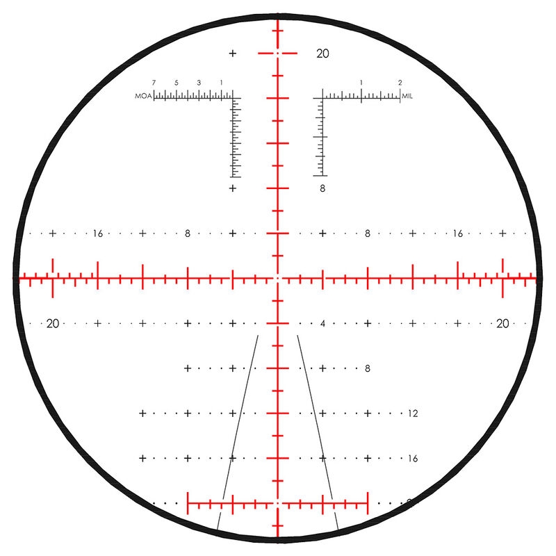 Revic Revic PMR428 4.5-28×56 RX1 MOA reticle (new 2021) reticle