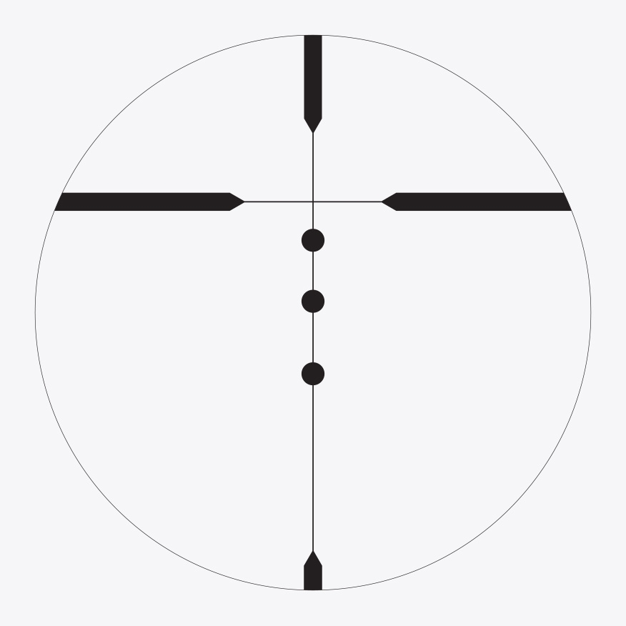 Riton non-illuminated BDC 22LR reticle reticle