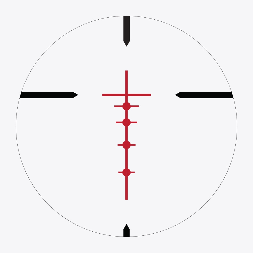 Riton illuminated BDC 223 reticle reticle