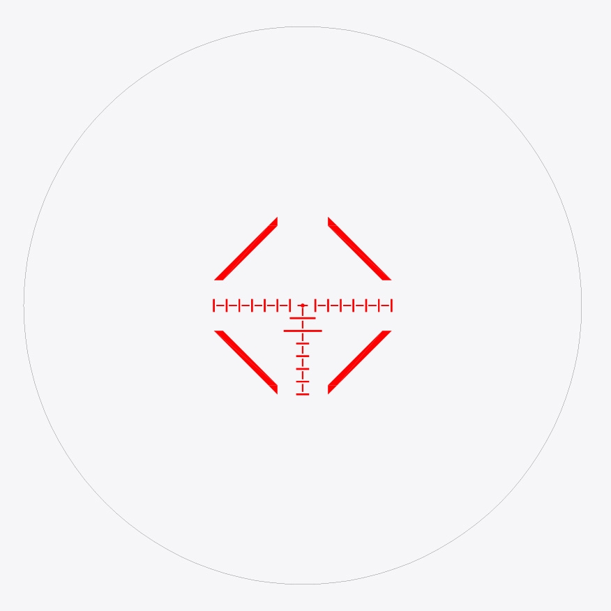 Riton Riton X5 Tactix 1-6×24 FFP TF-1 reticle reticle