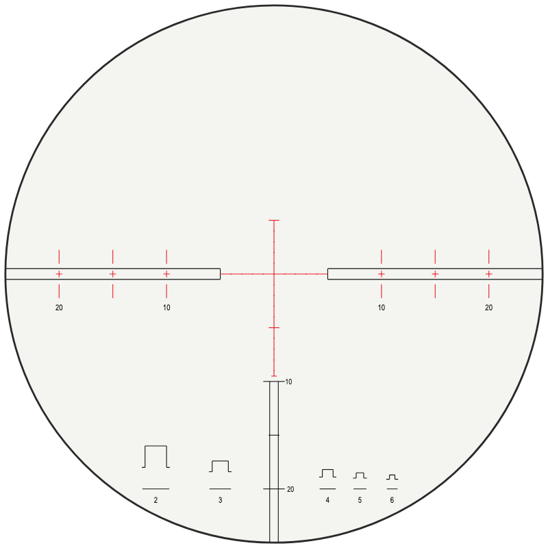 Schmidt & Bender MDR reticle