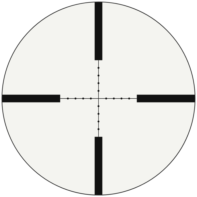 Schmidt & Bender P3 reticle