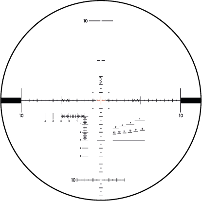 Schmidt & Bender FinnAccuracy MSR2 FFP reticle