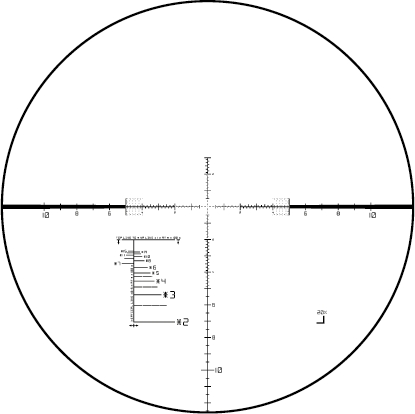 Schmidt & Bender LRR-MIL FFP reticle