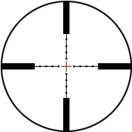 Schmidt & Bender P3L (discontinued 2020) reticle