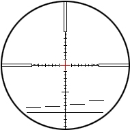 Schmidt & Bender SFP P4L fine reticle