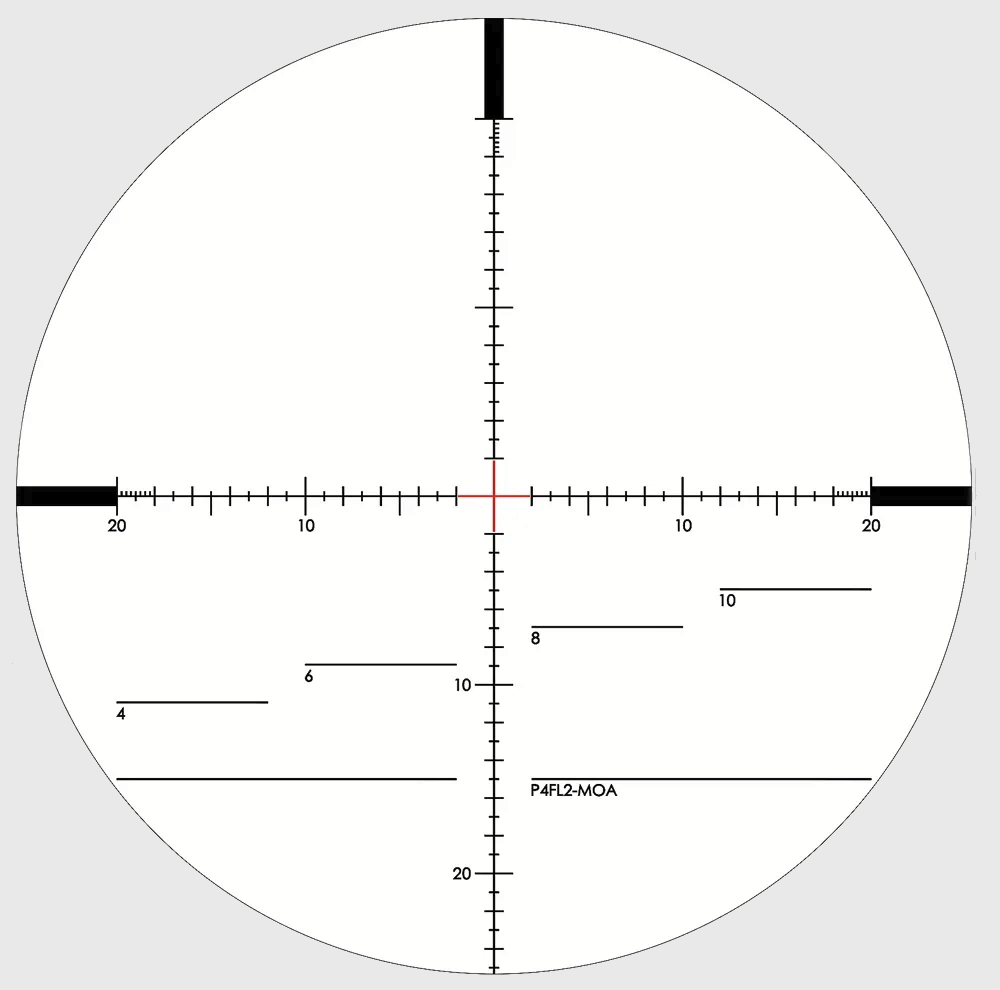 Schmidt & Bender P4FL2-MOA 5x-25x SFP reticle