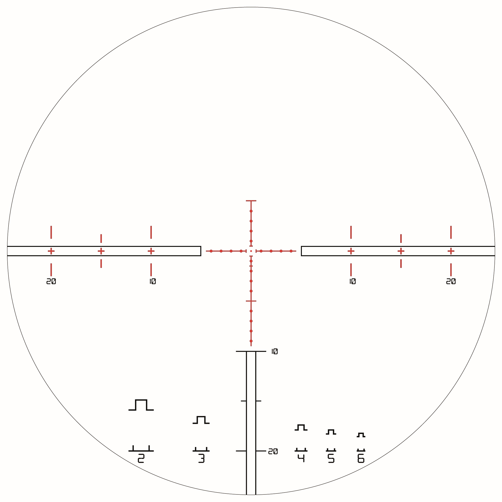 Schmidt & Bender MDR reticle