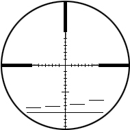 Schmidt & Bender P4F (discontinued 2020) reticle