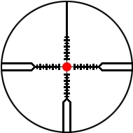 Schmidt & Bender CQB reticle