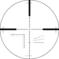 Schmidt & Bender MSR (discontinued 2020) reticle