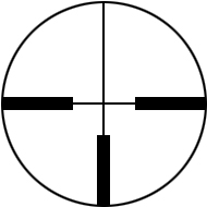Schmidt & Bender non-illuminated A4 (discontinued 2020) reticle