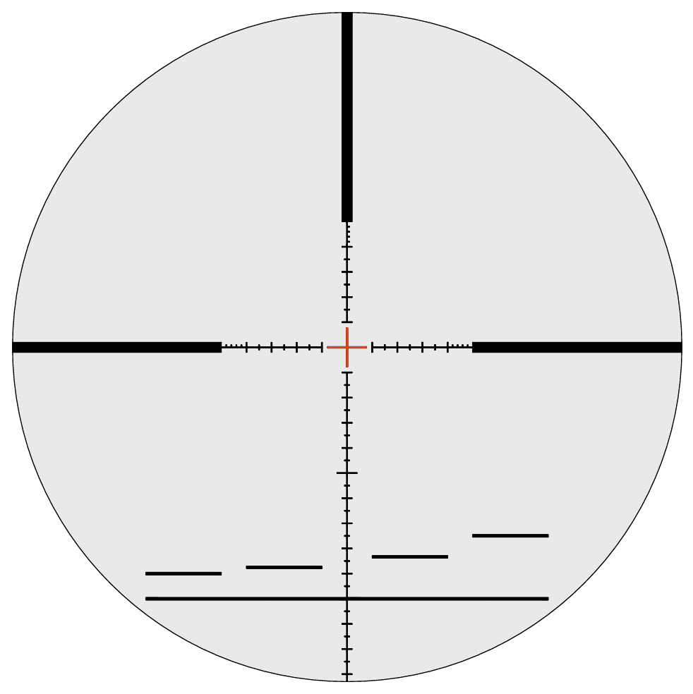 Schmidt & Bender P4FL 3x-20x SFP reticle