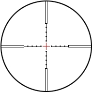 Schmidt & Bender SFP P3L (discontinued 2020) reticle