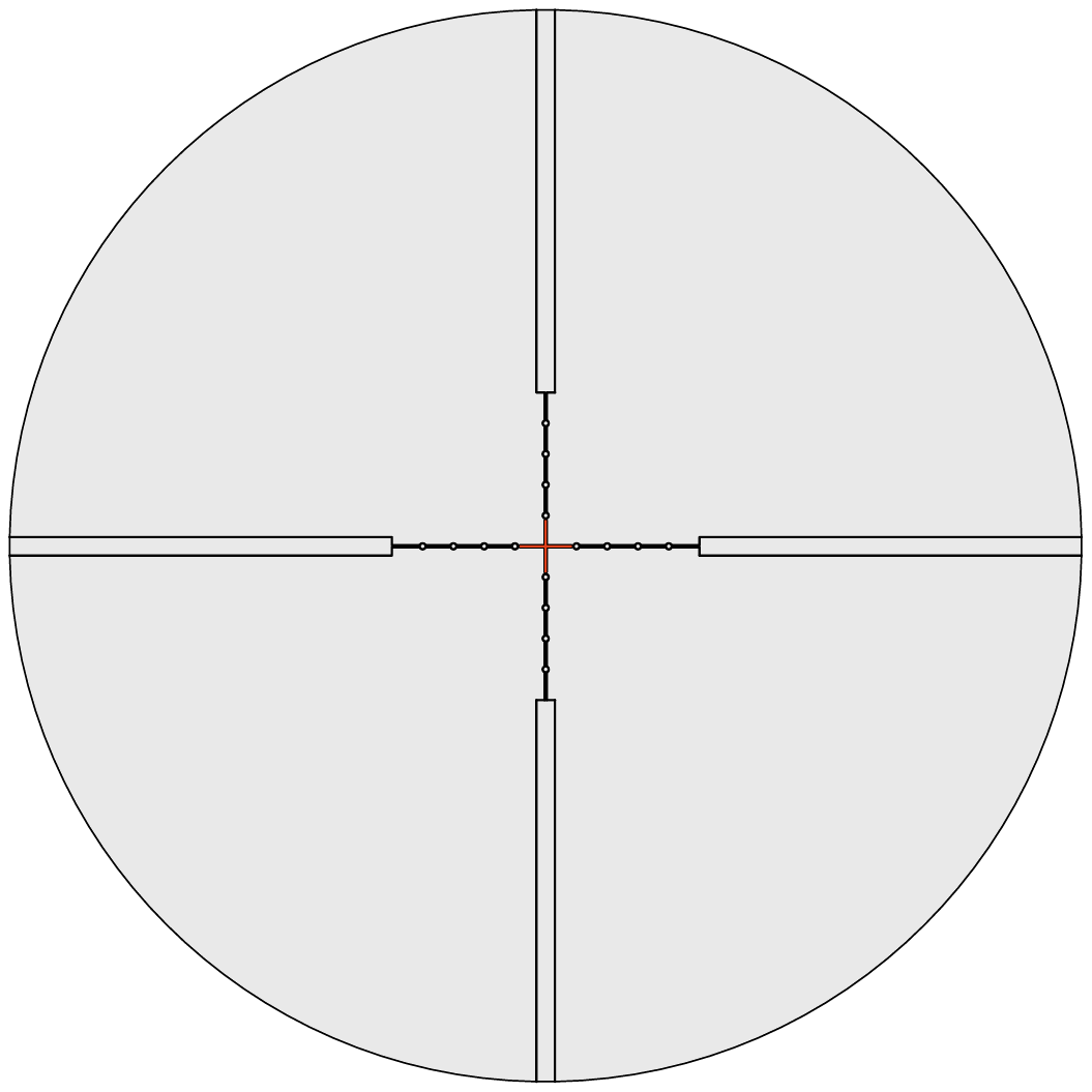Schmidt & Bender P3L 3x-20x SFP reticle