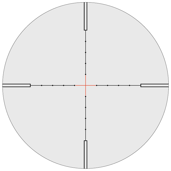 Schmidt & Bender P3L 5x-25x SFP reticle