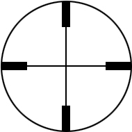 Schmidt & Bender non-illuminated A8 (discontinued 2020) reticle