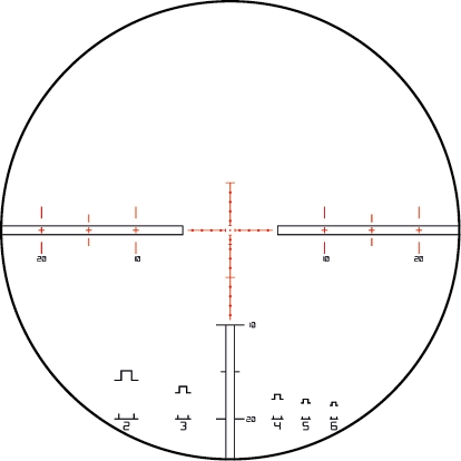 Schmidt & Bender MDR FFP reticle