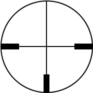 Schmidt & Bender non-illuminated A7 reticle