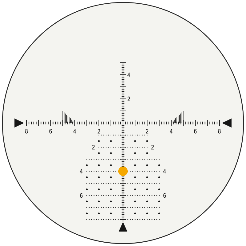 SIG Sauer BDX Digital DEV-L Ballistic reticle